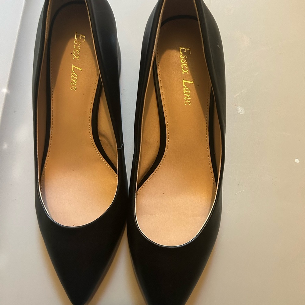 Essex Lane Black  Heels Timeless Design